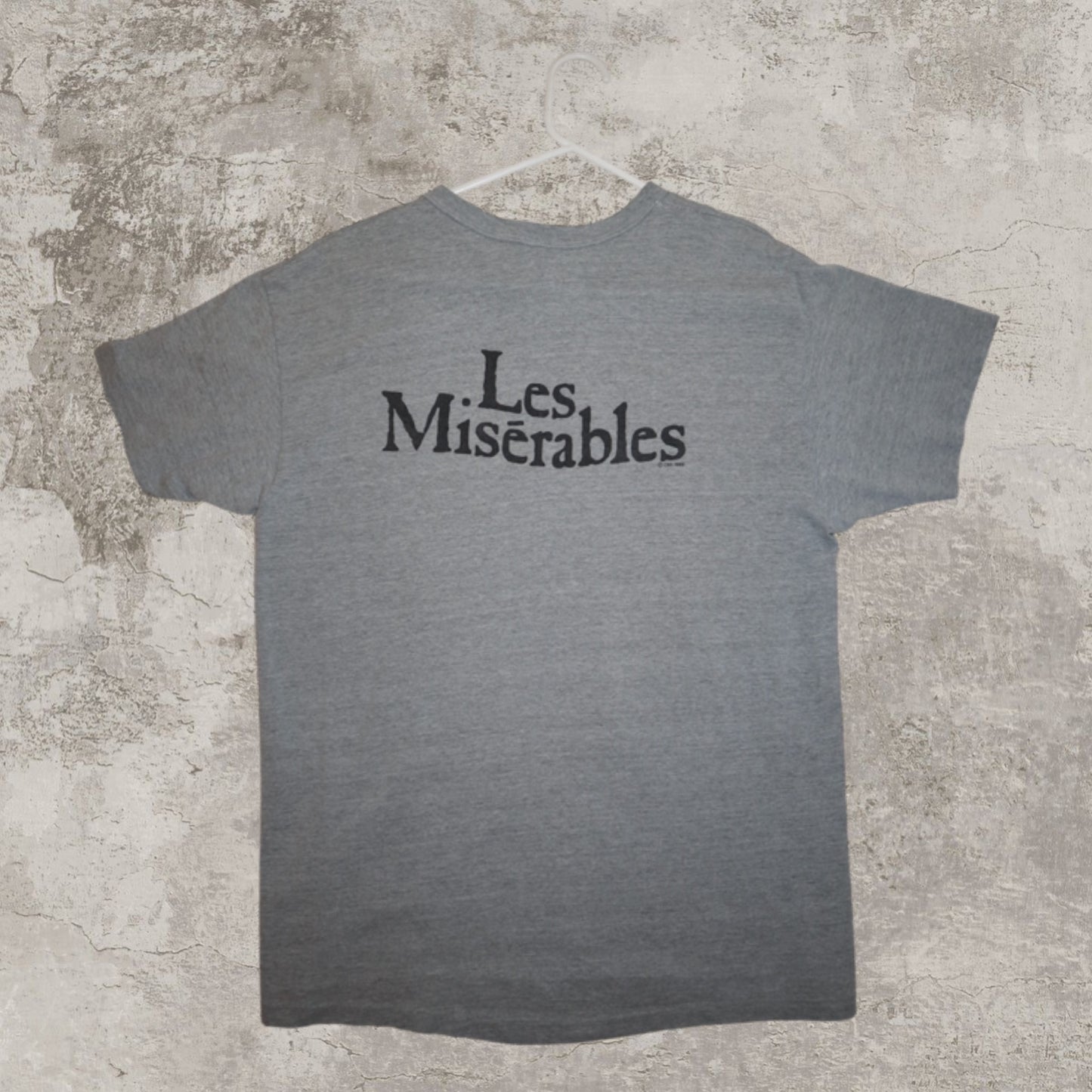 80's Les Misérables Vintage Gray Tee
