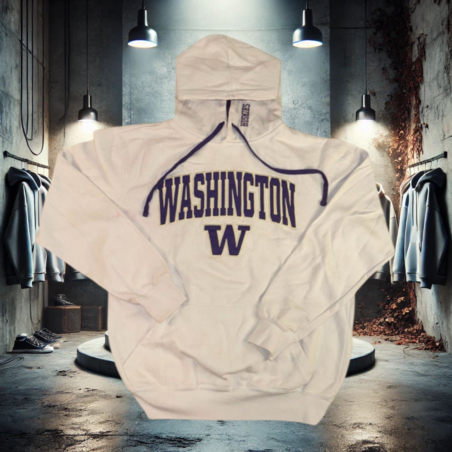 University of Washington White Hoodie