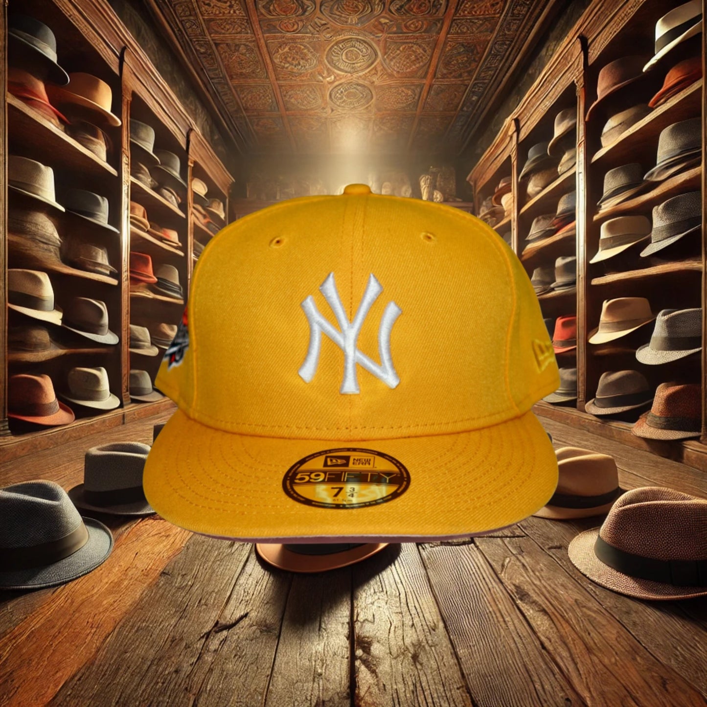 NY Yankees Yellow New Era SnapBack