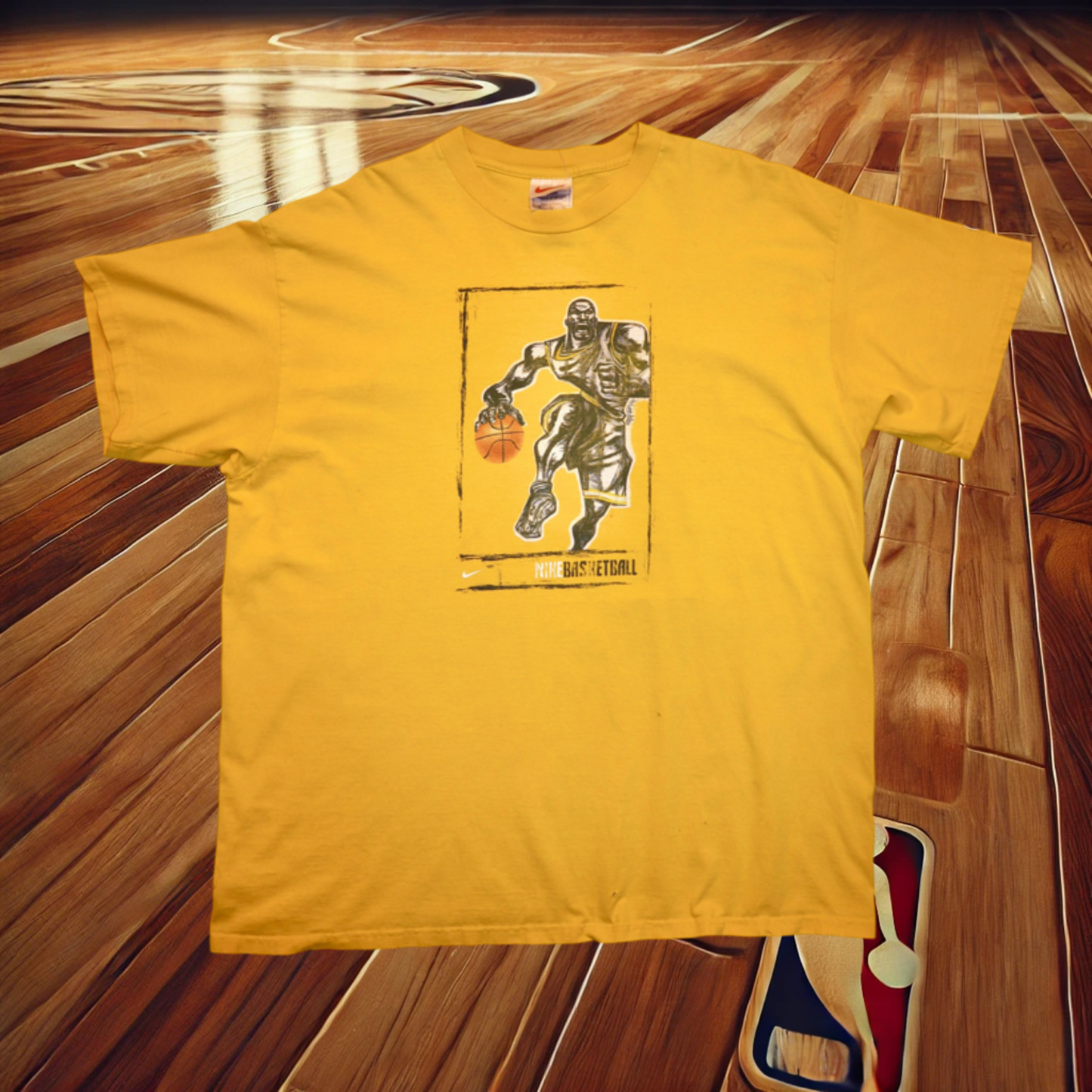 Yellow Nike Hoopers Tee