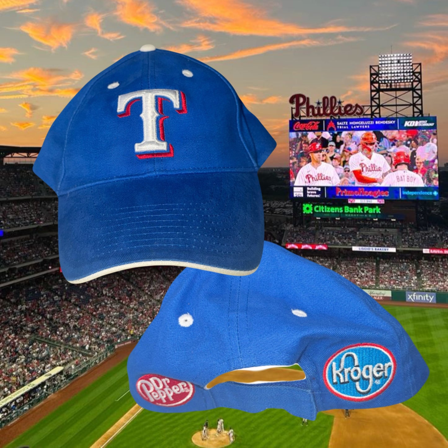 Texas Rangers DR Pepper 47 Hat