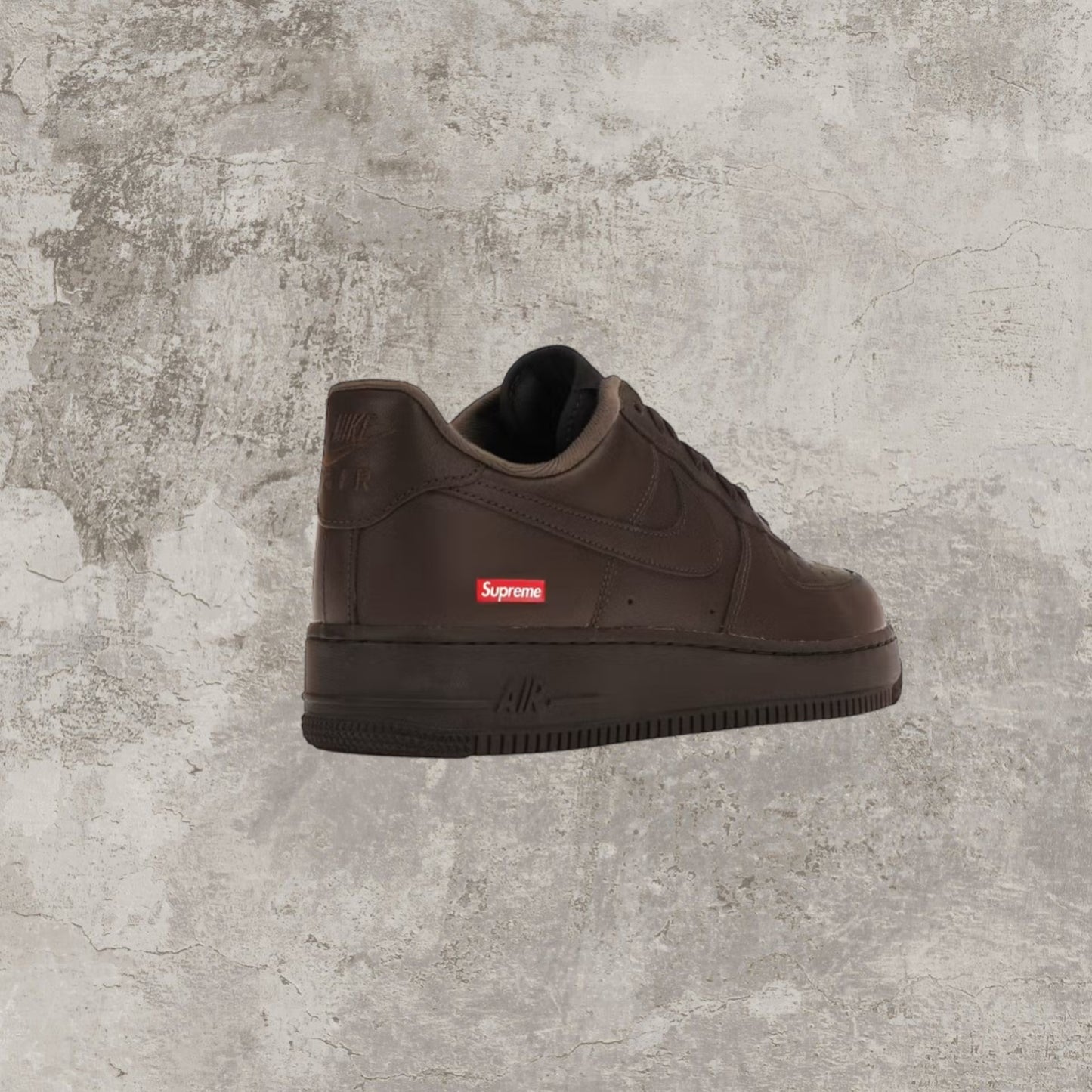 Nike AF1 Supreme Baroque Brown