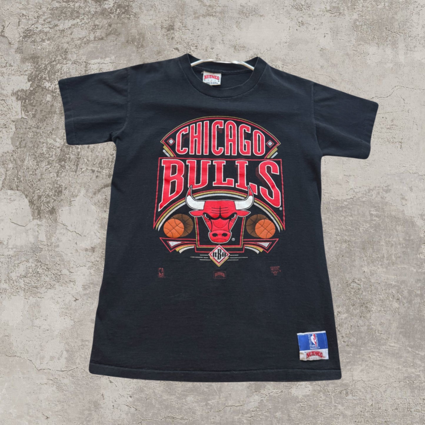 90’s Chicago Bulls Nutmeg Vintage Black Shirt