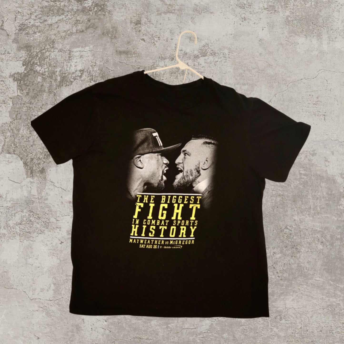 Mayweather vs Mcgregor Black Tee