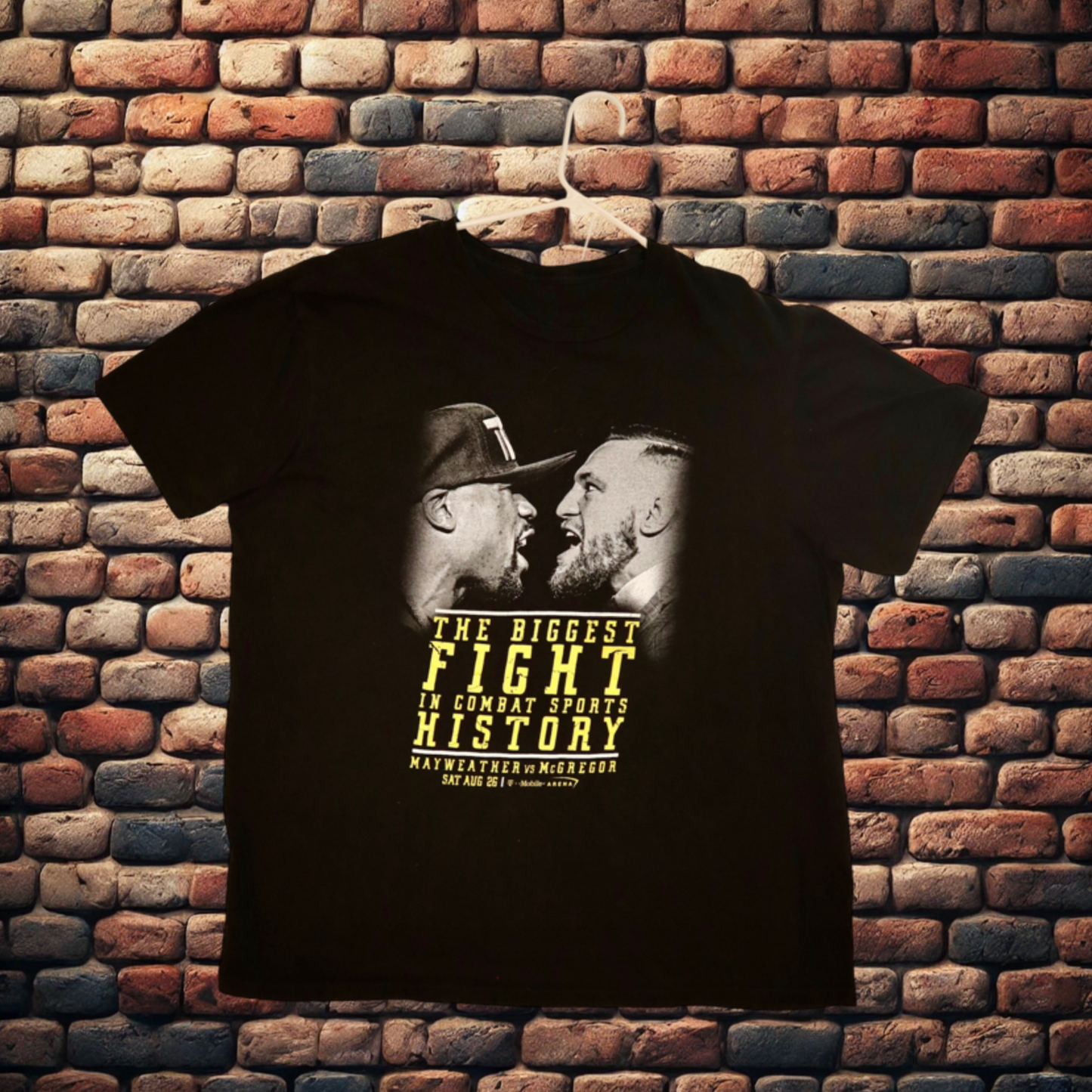 Mayweather vs Mcgregor Black Tee