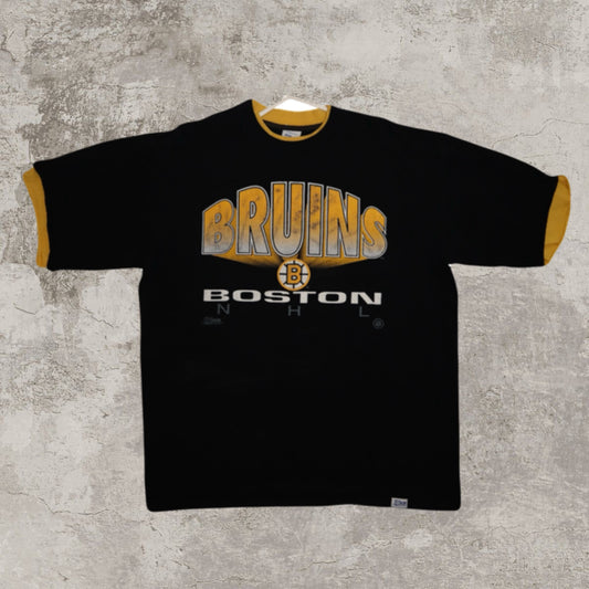 1991 Boston Bruins NHL Vintage Black Tee