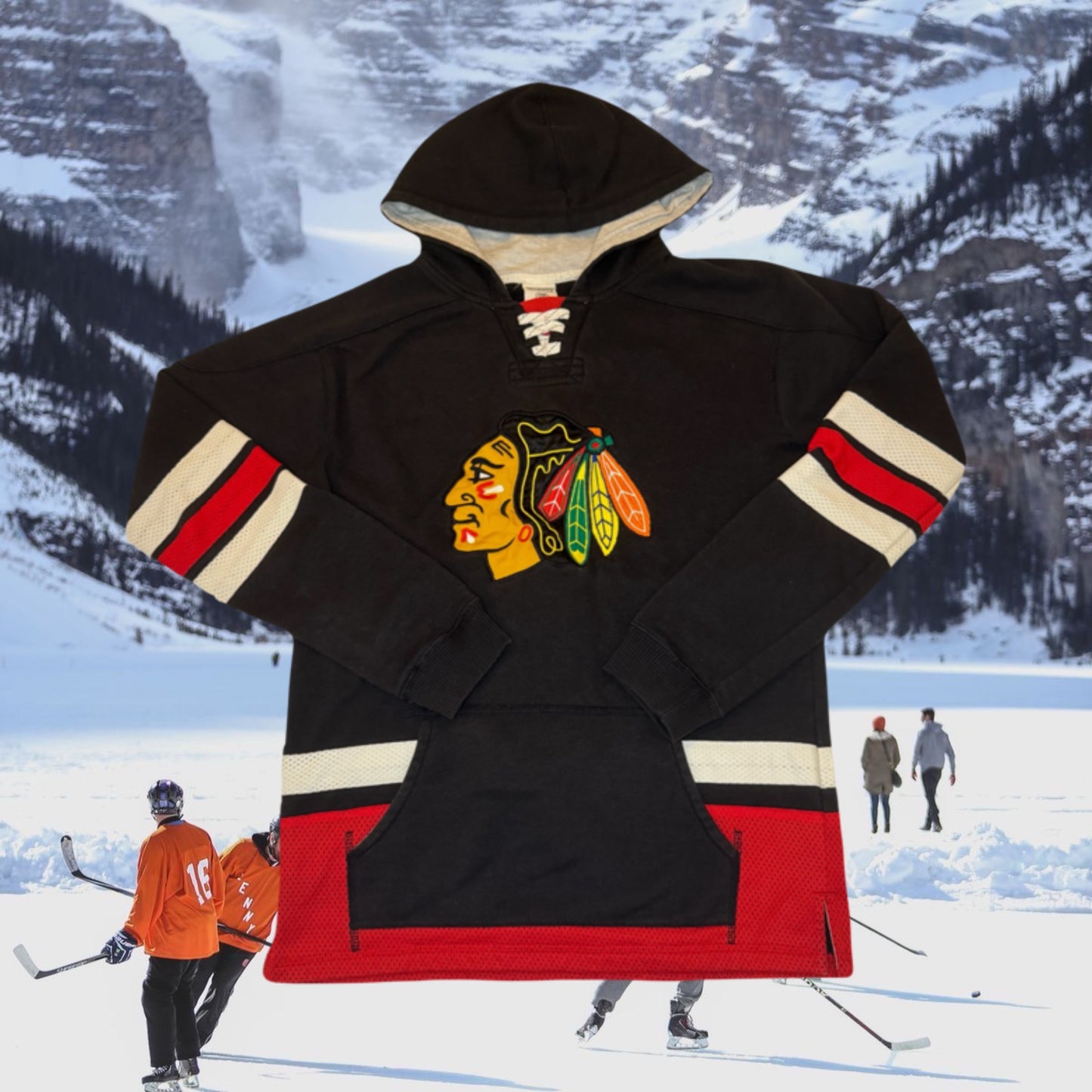 NHL Chicago Blackhawks Vintage Hoodie