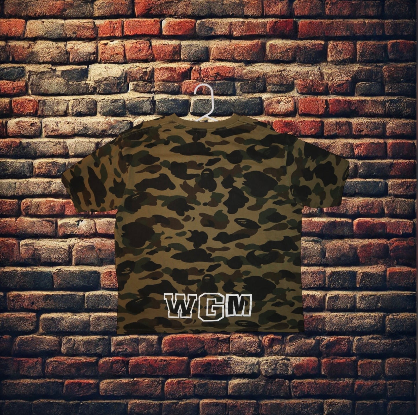 90s A Bathing Ape First Camo Shark Tee