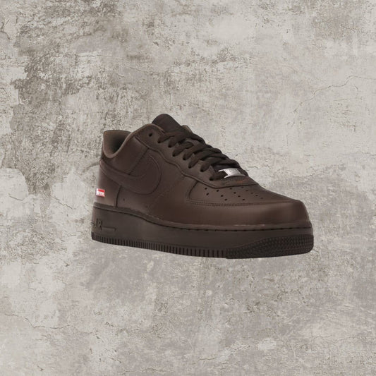 Nike AF1 Supreme Baroque Brown