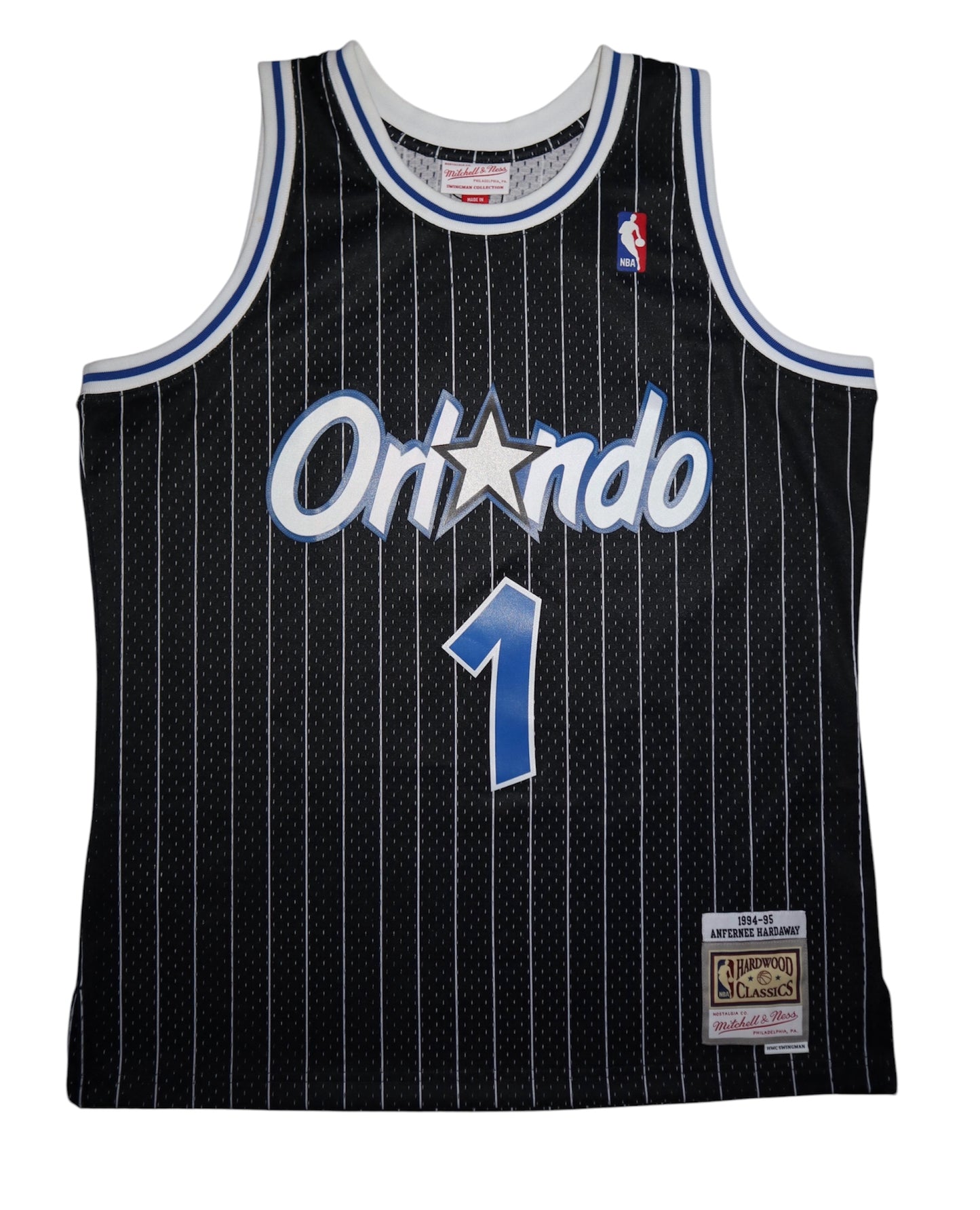 Penny Hardaway Orlando Magic Vintage Black Jersey