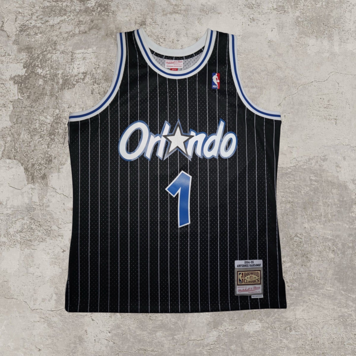 Penny Hardaway Orlando Magic Vintage Black Jersey