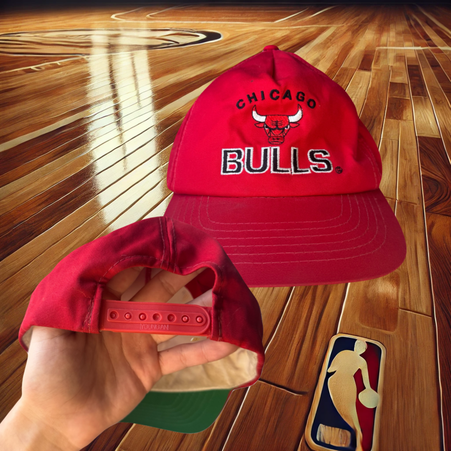 Chicago Bulls Red Retro Gameday SnapBack Hat