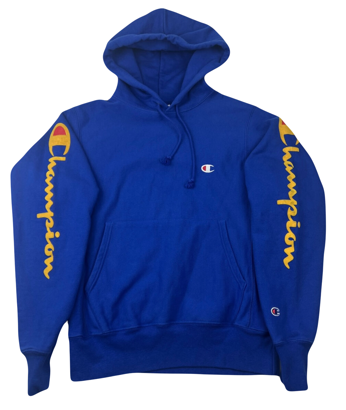 00’s Champion Early Y2K Blue Hoodie