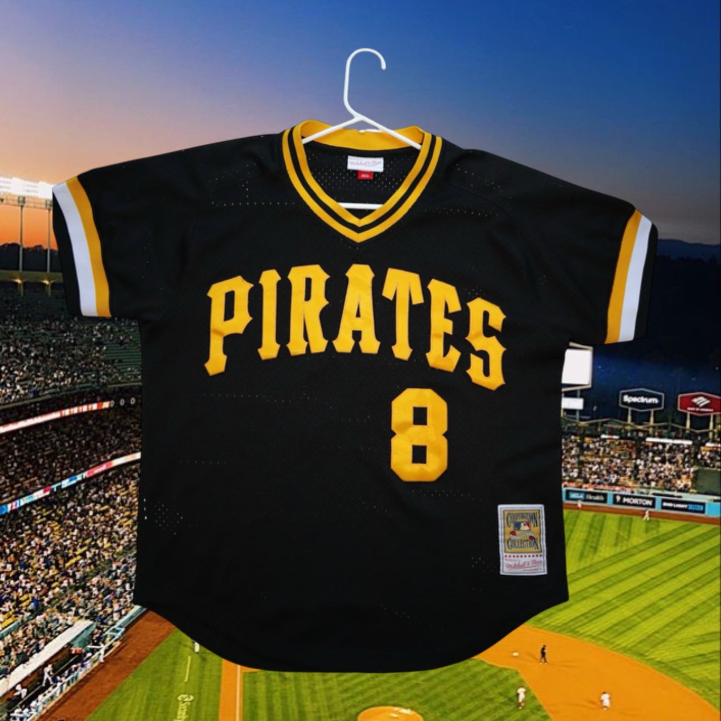 Willie Stargell Pittsburgh Pirates Black Jersey