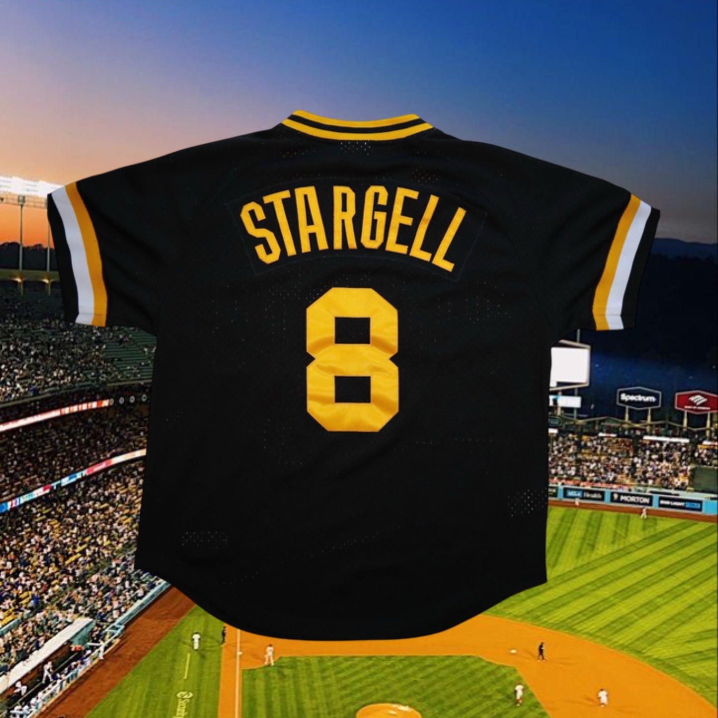 Willie Stargell Pittsburgh Pirates Black Jersey