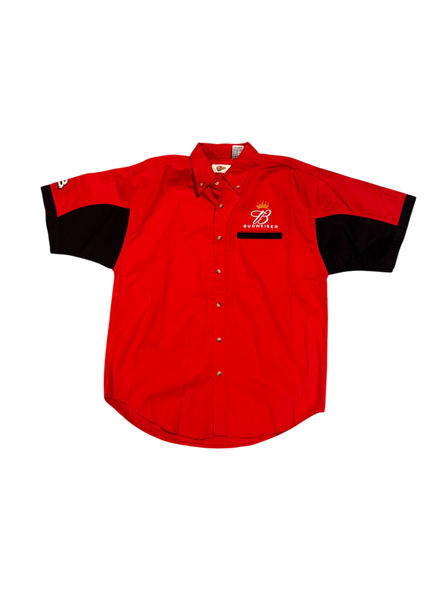 Budweiser Dale Earnhardt Jr. 90’s Vintage Button Up