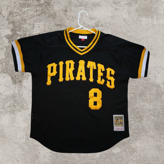 Willie Stargell Pittsburgh Pirates Black Jersey