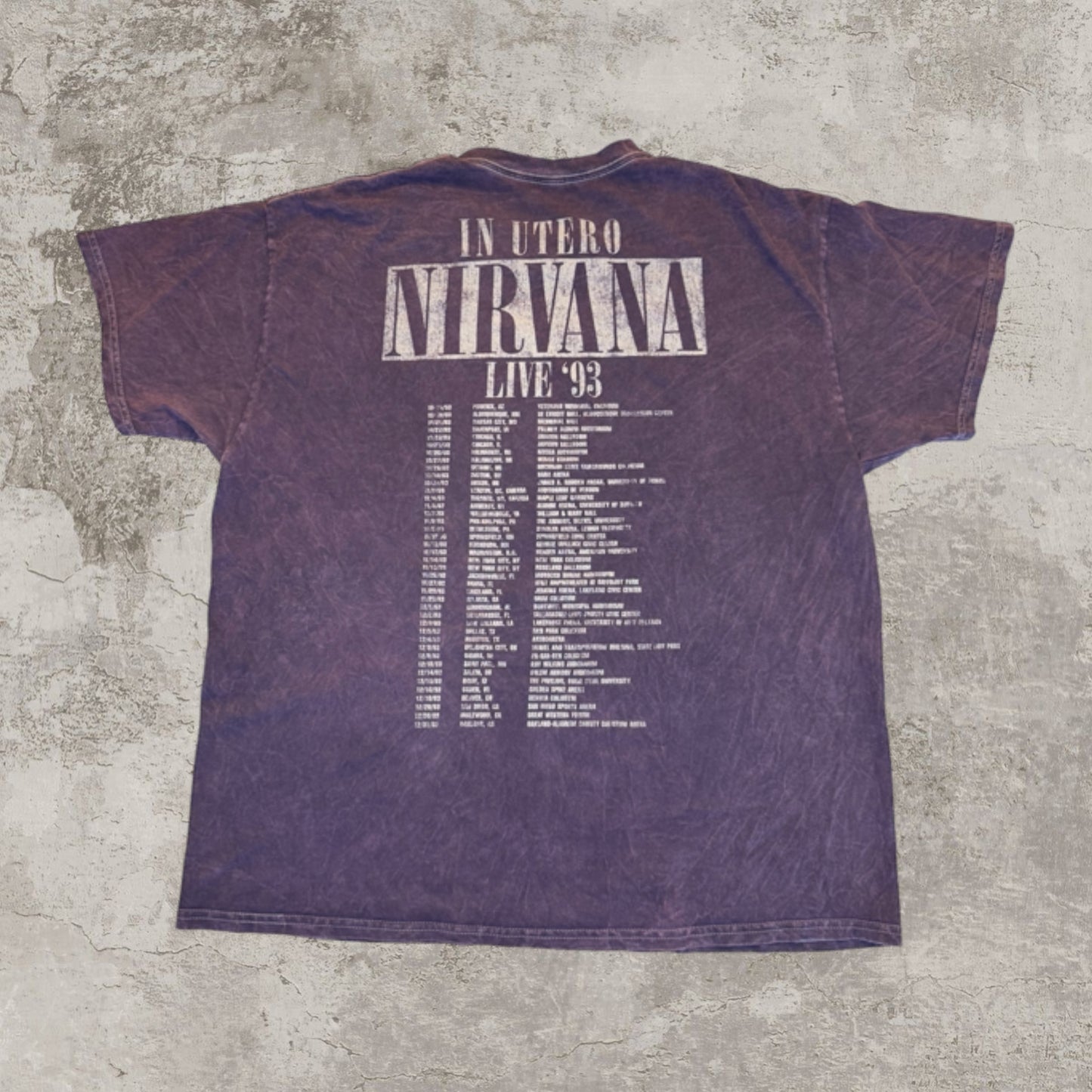 Nirvana “In Utero” Tour Shirt